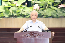 Tổng Bí thư Nguyễn Phú Trọng: TPHCM cần phát huy hơn nữa vai trò đầu tàu