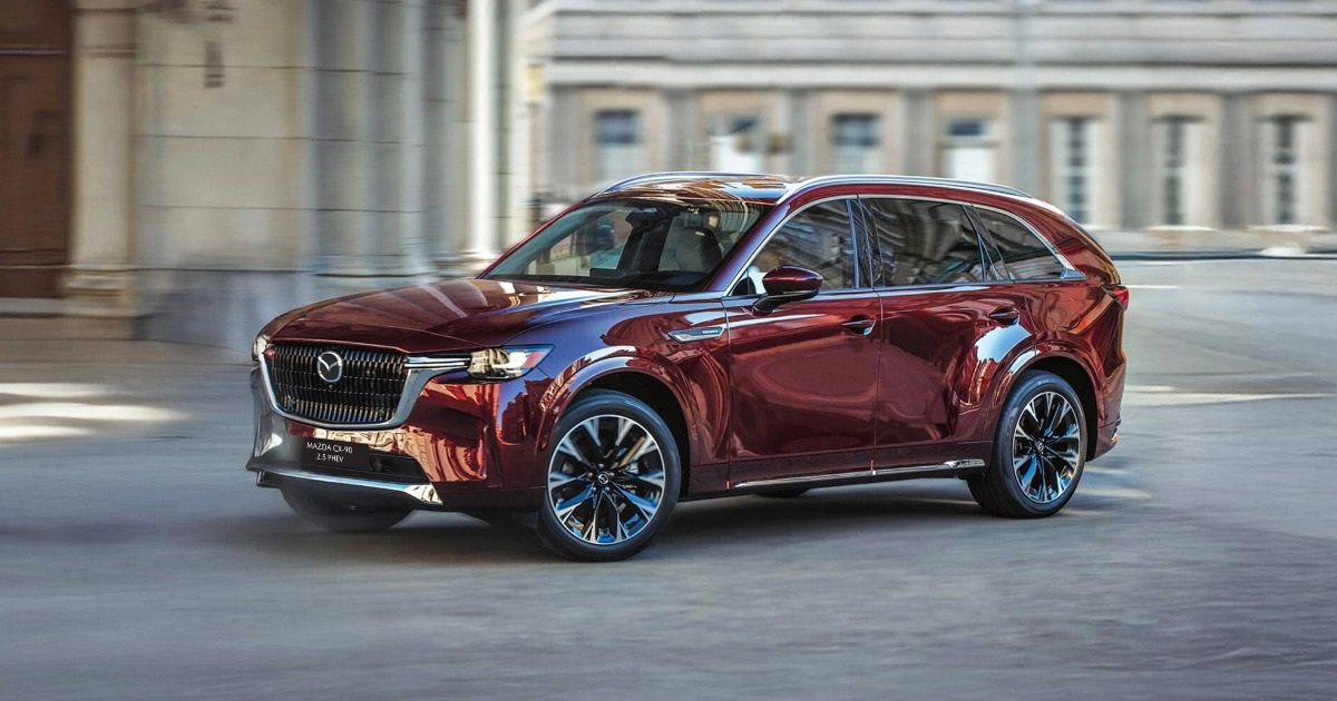 Mazda nhận đặt hàng mẫu SUV Flagship CX-90 2.5 PHEV cao cấp mới tại Việt Nam