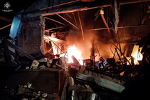 Loạt UAV Nga khai hỏa, tập kích dồn dập Kiev trong đêm