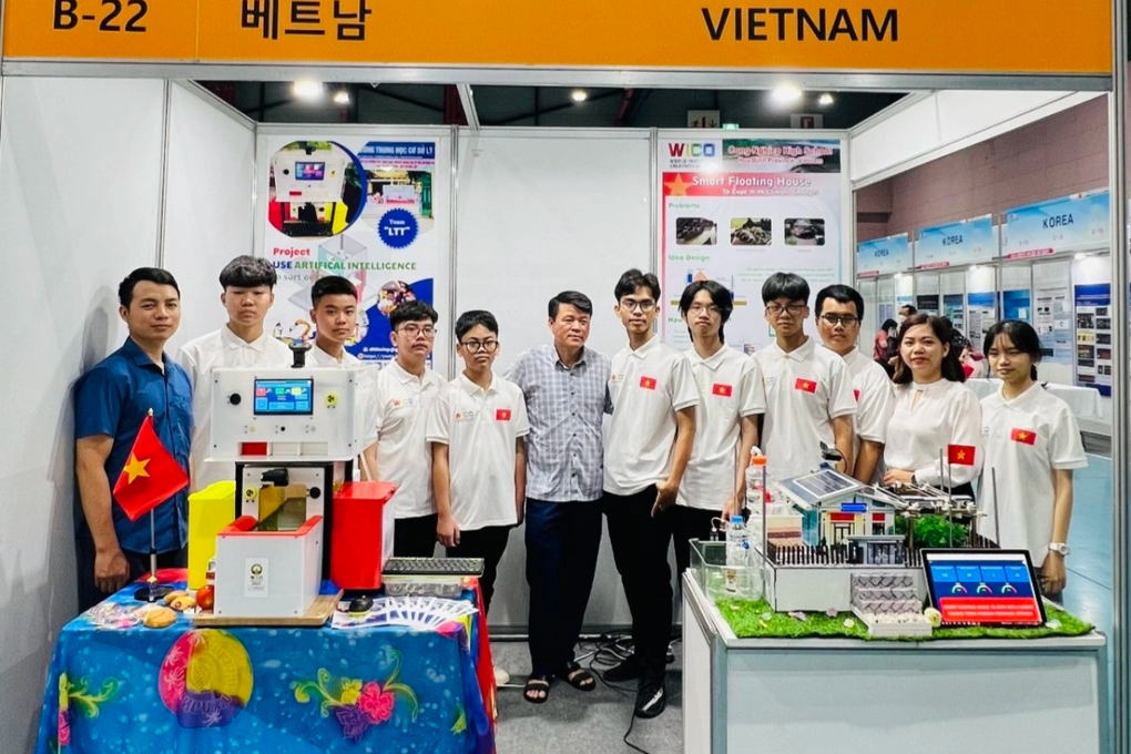 Học sinh Hòa Bình giành 2 HCV Olympic phát minh và sáng chế thế giới - 2 Học sinh Hòa Bình giành 2 HCV Olympic phát minh và sáng chế thế giới - 2