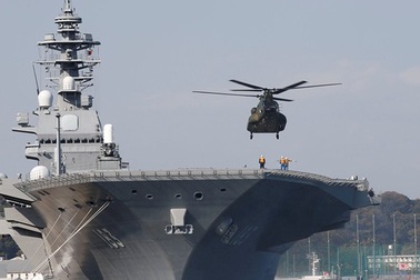 Nhật Bản điều tàu sân bay diễn tập chống tàu ngầm trên Biển Đông