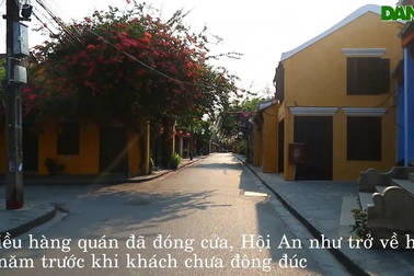 Hội An trầm lặng trong những ngày vắng khách