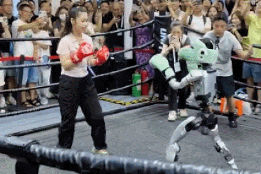 Clip “trận đấu võ tự do giữa con người và robot” nổi bật tuần qua