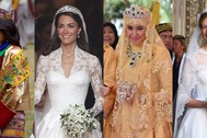 Những bộ váy cưới lộng lẫy bậc nhất của các cô dâu hoàng gia