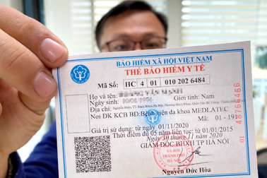 96% cơ sở y tế khám chữa bệnh bảo hiểm y tế bằng căn cước công dân gắn chíp