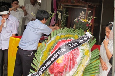 Đề nghị truy tặng danh hiệu liệt sĩ cho bác sĩ Giàu