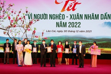 Lào Cai: Vận động quyên góp ủng hộ gần 18 tỷ đồng "Tết vì người nghèo"