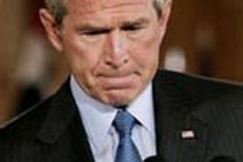 Bush "giơ đầu chịu báng"