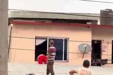 Cả khu phố nhốn nháo vì con gấu bông phơi ngoài cửa sổ