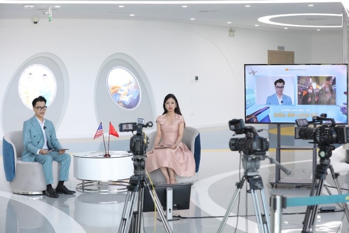 Livestream kết nối 2 đầu cầu Hà Nội - Quảng trường Thời đại (Times Square - Mỹ)
