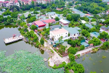 Hình ảnh những biệt thự, nhà vườn ở khu vực Đầm Trị Hồ Tây