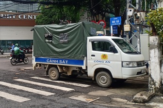 Kết quả xác minh vụ người dân tố “xe cảnh sát đỗ sai luật”