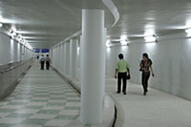 Cảm nhận hầm bộ hành Ngã Tư Sở