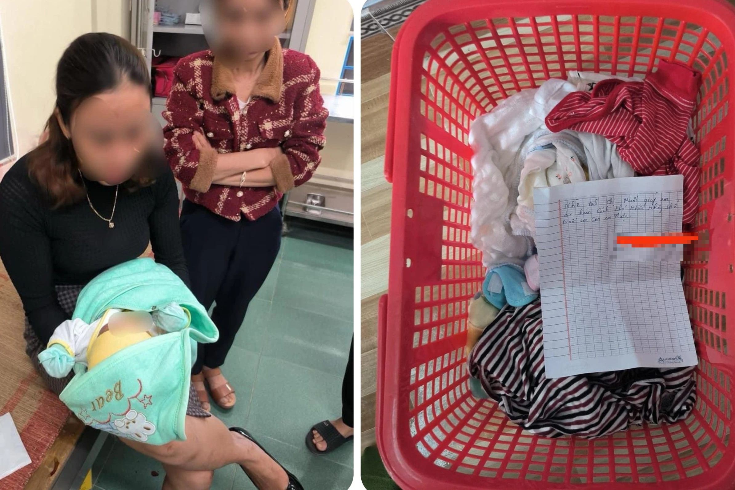 Mencari kerabat untuk bayi perempuan baru lahir yang terlantar di pinggir jalan - 1 Tìm người thân cho bé gái sơ sinh bị bỏ rơi bên vệ đường - 1