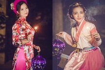 Thiếu nữ cosplay tuyệt đẹp đón Trung thu