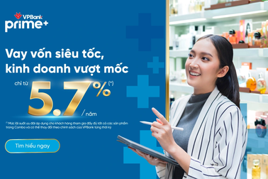 VPBank ra mắt gói vay "Combo Business" cho hộ kinh doanh, lãi suất từ 5,7%/năm