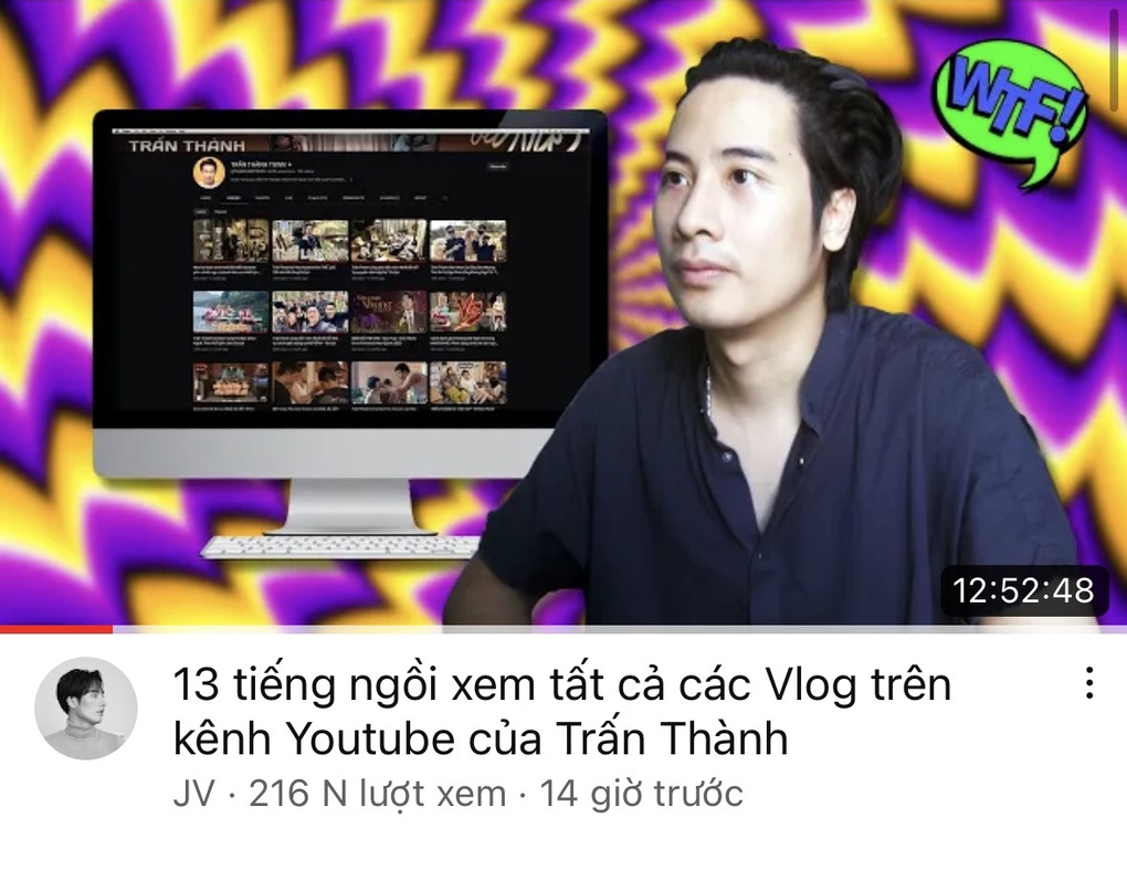 JVevermind gây sốt với video dài... 13 tiếng xem hết vlog của Trấn Thành - 1 JVevermind gây sốt với video dài... 13 tiếng xem hết vlog của Trấn Thành - 1