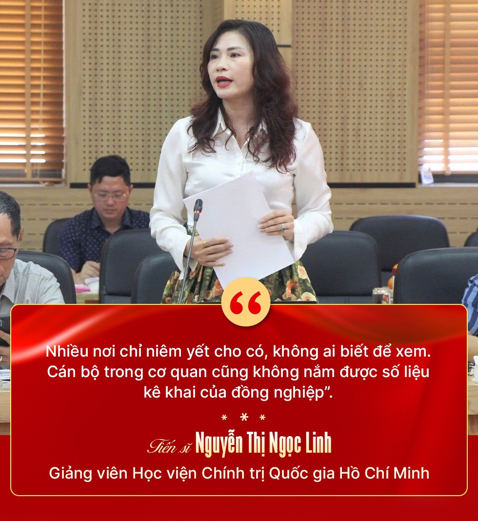 Để kê khai tài sản của cán bộ không hình thức (kỳ 1): Cần niêm yết bản khai - 16 Để kê khai tài sản của cán bộ không hình thức (kỳ 1): Cần niêm yết bản khai - 16