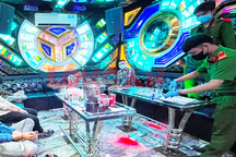 39 người dương tính với ma túy trong quán karaoke ở Long An