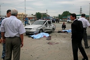 Đánh bom hàng loạt tại Cộng hòa Chechnya thuộc Nga