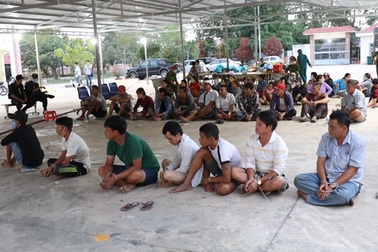 Triệt xóa điểm lắc tài xỉu lớn ở khu vực biên giới