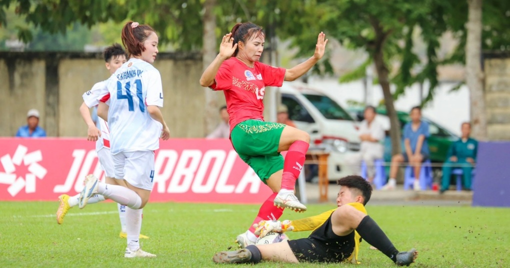 Đội nữ TPHCM giữ vững ngôi đầu ở giải vô địch quốc gia 2024 - 1 Đội nữ TPHCM giữ vững ngôi đầu ở giải vô địch quốc gia 2024 - 1