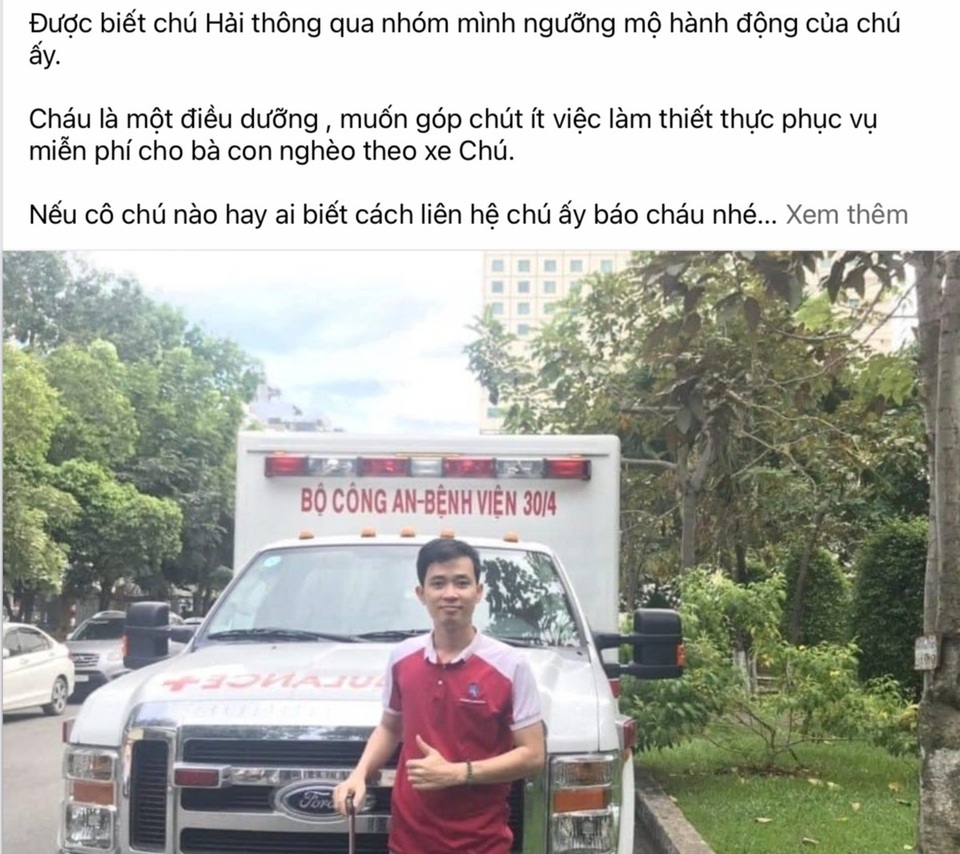 Ông Đoàn Ngọc Hải cùng xe chở miễn phí bệnh nhân nghèo ra tới Hà Nội - 2 Ông Đoàn Ngọc Hải cùng xe chở miễn phí bệnh nhân nghèo ra tới Hà Nội - 2