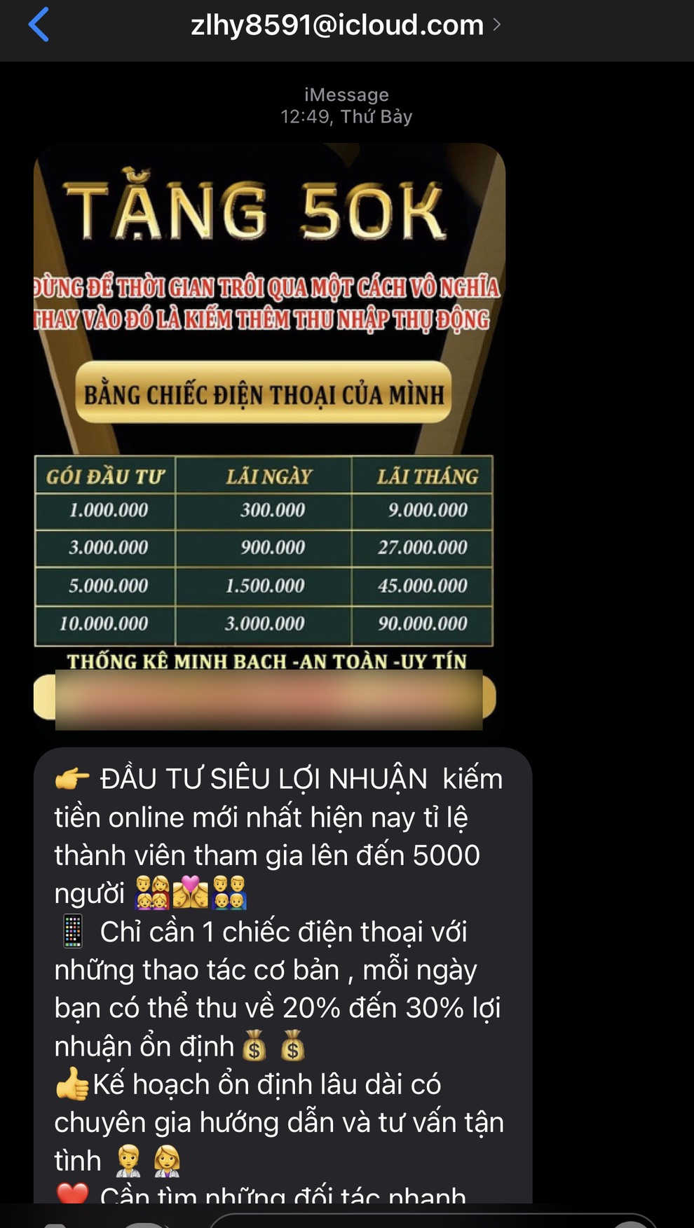 Rộ tin nhắn dụ xin việc mức lương 30 triệu đồng dịp cuối năm - 2 Rộ tin nhắn dụ xin việc mức lương 30 triệu đồng dịp cuối năm - 2