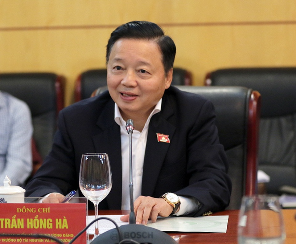 Bộ trưởng Trần Hồng Hà: Thường xuyên giám sát các dự án nhiệt điện Vĩnh Tân - 1 Bộ trưởng Trần Hồng Hà: Thường xuyên giám sát các dự án nhiệt điện Vĩnh Tân - 1
