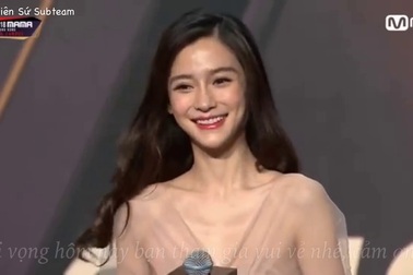 Angelababy rạng rỡ tại lễ trao giải MAMA 2018