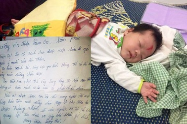 Mẹ bỏ rơi con gái cùng bức thư hứa “sẽ không quay lại tìm”