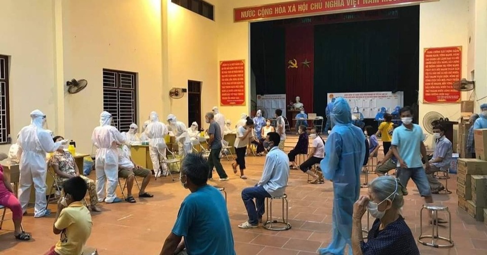 Bắc Ninh cách ly xã hội huyện Yên Phong - 1 Bắc Ninh cách ly xã hội huyện Yên Phong - 1