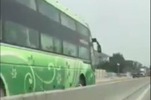 Xác minh chiếc xe khách đi ngược chiều bị "tố" trên Facebook