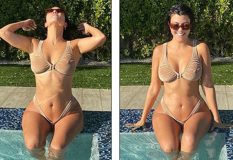 Kourtney Kardashian: Gái ba con vẫn bốc lửa - 2