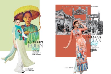18 nhà thiết kế kể câu chuyện danh thắng Việt Nam trên tà áo dài