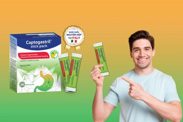 Captogastril - Giải pháp mới hỗ trợ đẩy lùi rối loạn tiêu hóa do dư axit dạ dày
