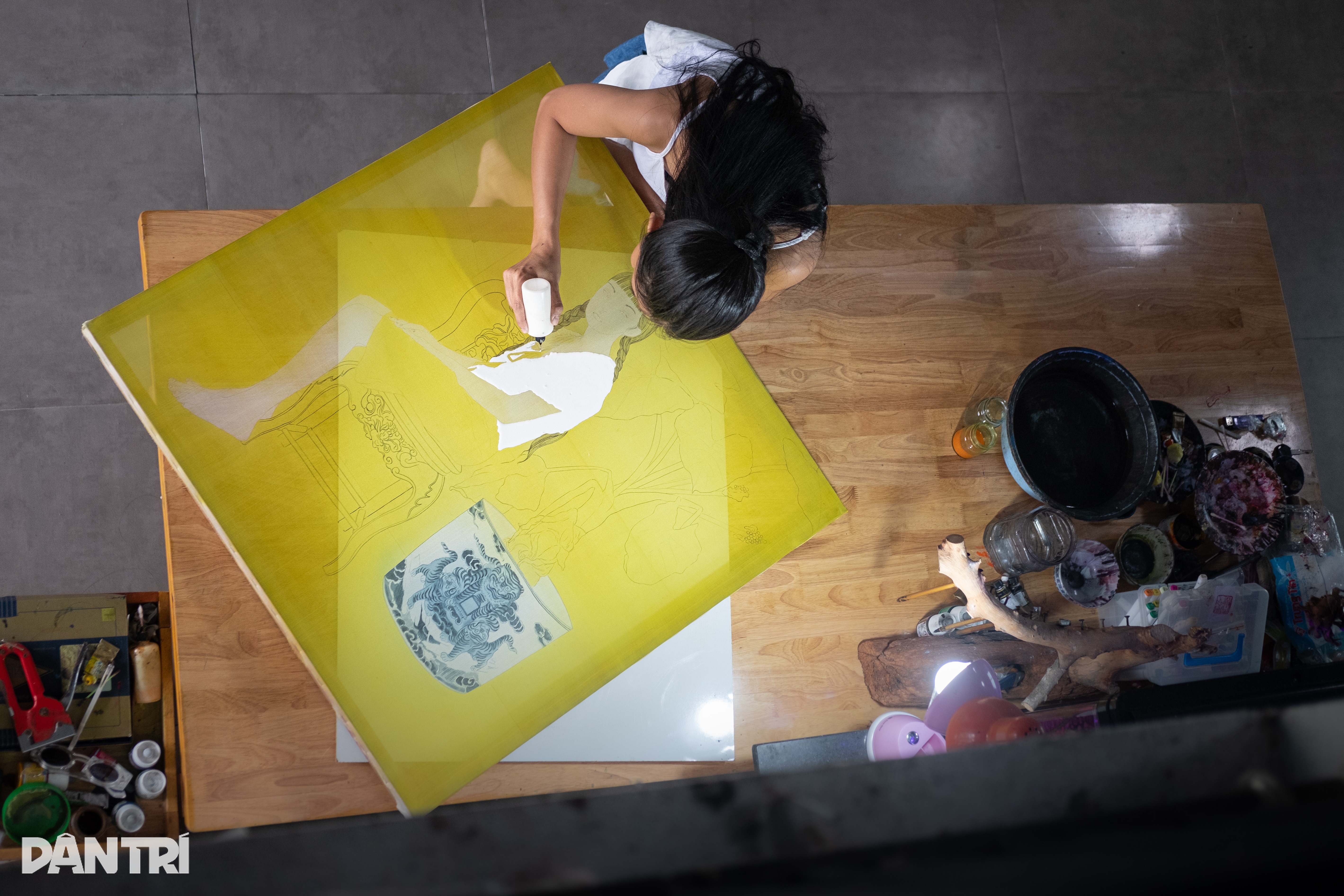 Chuyện đôi vợ chồng họa sĩ trẻ ở xứ Quảng - 5 Chuyện đôi vợ chồng họa sĩ trẻ ở xứ Quảng - 5