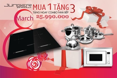 Mua 1 tặng 3 - Nhận quà siêu khủng