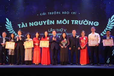 Báo Dân trí đoạt giải C báo chí viết về môi trường