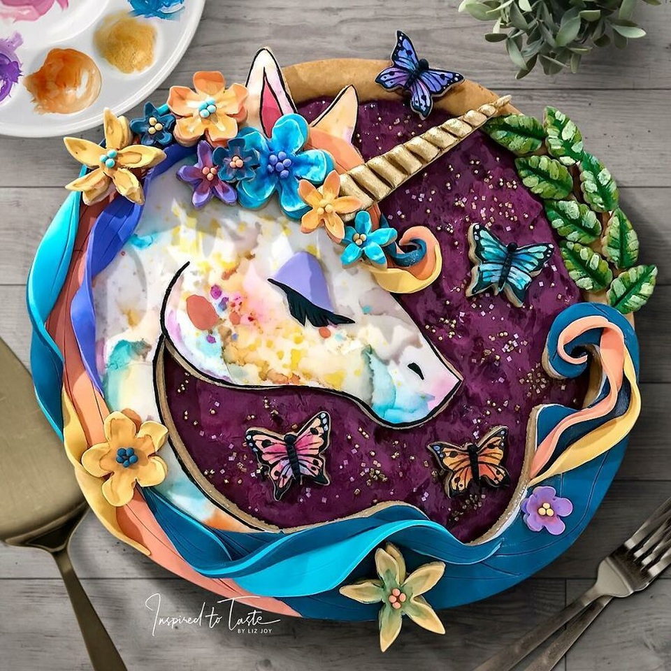 Chiêm ngưỡng những chiếc bánh đẹp như tranh vẽ, đến mức… không nỡ ăn - 8 Chiêm ngưỡng những chiếc bánh đẹp như tranh vẽ, đến mức… không nỡ ăn - 8