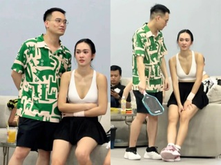 Á hậu Vũ Thúy Quỳnh gợi cảm tuổi 27, vướng tin đồn hẹn hò thiếu gia - 1