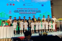 16 đội bóng tham gia giải bóng đá U9 toàn quốc 2023