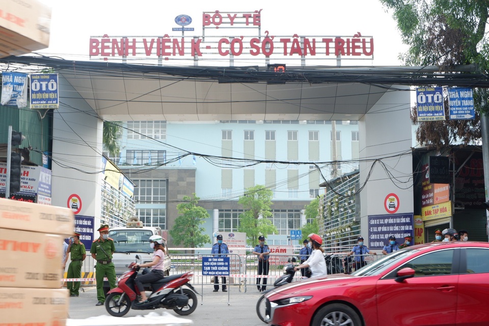 Hai cơ sở Bệnh viện K được dỡ bỏ phong tỏa, hoạt động trở lại vào ngày 24/5 - 1 Hai cơ sở Bệnh viện K được dỡ bỏ phong tỏa, hoạt động trở lại vào ngày 24/5 - 1