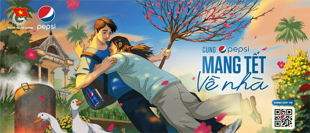 Pepsi tiếp tục hành trình ý nghĩa Mang Tết về nhà 2023 - 1 Pepsi tiếp tục hành trình ý nghĩa Mang Tết về nhà 2023 - 1