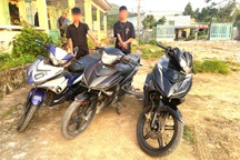 Trộm 3 xe máy ở Đà Nẵng, bị bắt khi chạy vào Quảng Nam