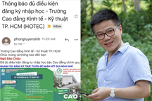 Có gì lạ trong việc Giáo sư Ngô Bảo Châu bỗng dưng trúng tuyển... cao đẳng?