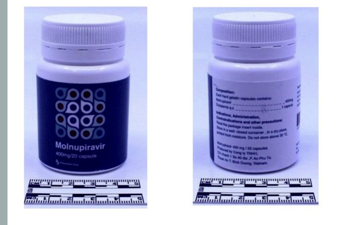 Xác minh vụ thuốc giả Molnupiravir ở Thụy Sĩ ghi sản xuất tại Bình Dương - 2 Xác minh vụ thuốc giả Molnupiravir ở Thụy Sĩ ghi sản xuất tại Bình Dương - 2