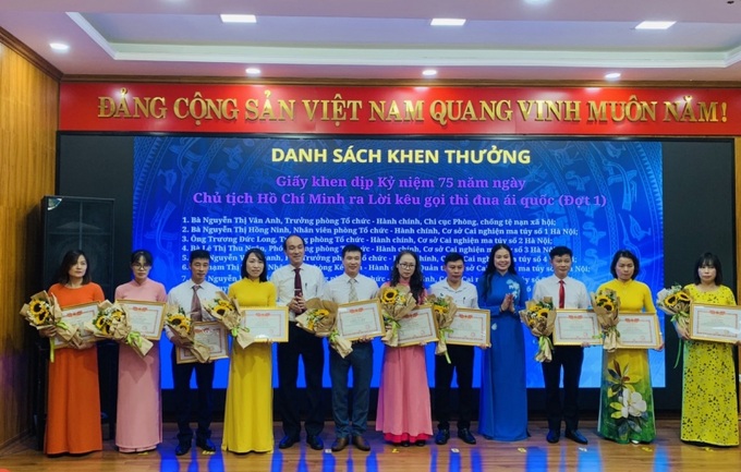 Trao  danh hiệu “Người tốt, Việc tốt” năm 2023 TPHà Nội năm 2023 do Giám đốc Sở LĐ-TB&XH Hà Nội tặng