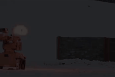 Uy lực “hét ra lửa” của xe tăng không người lái Nga