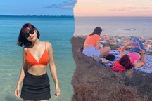 Thừa tiền, cô gái Hà Nội mới dám bỏ việc ra đảo Phú Quý ở nhiều tháng?